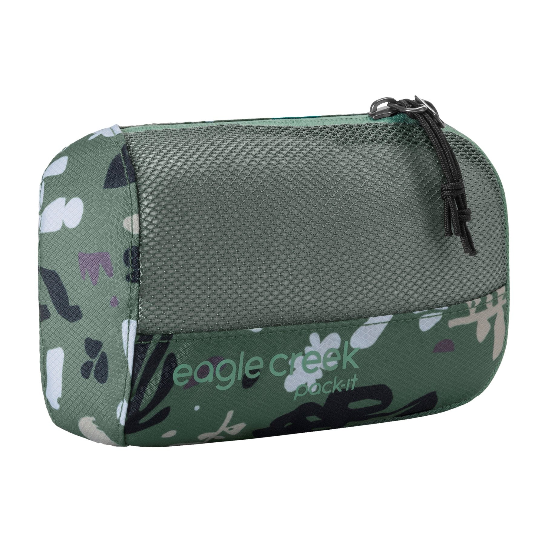 Eagle Creek Pack-It Reveal Cube - 1L - Roots & Shoots Duck Green Bagage Organizer - Reisartikelen-nl