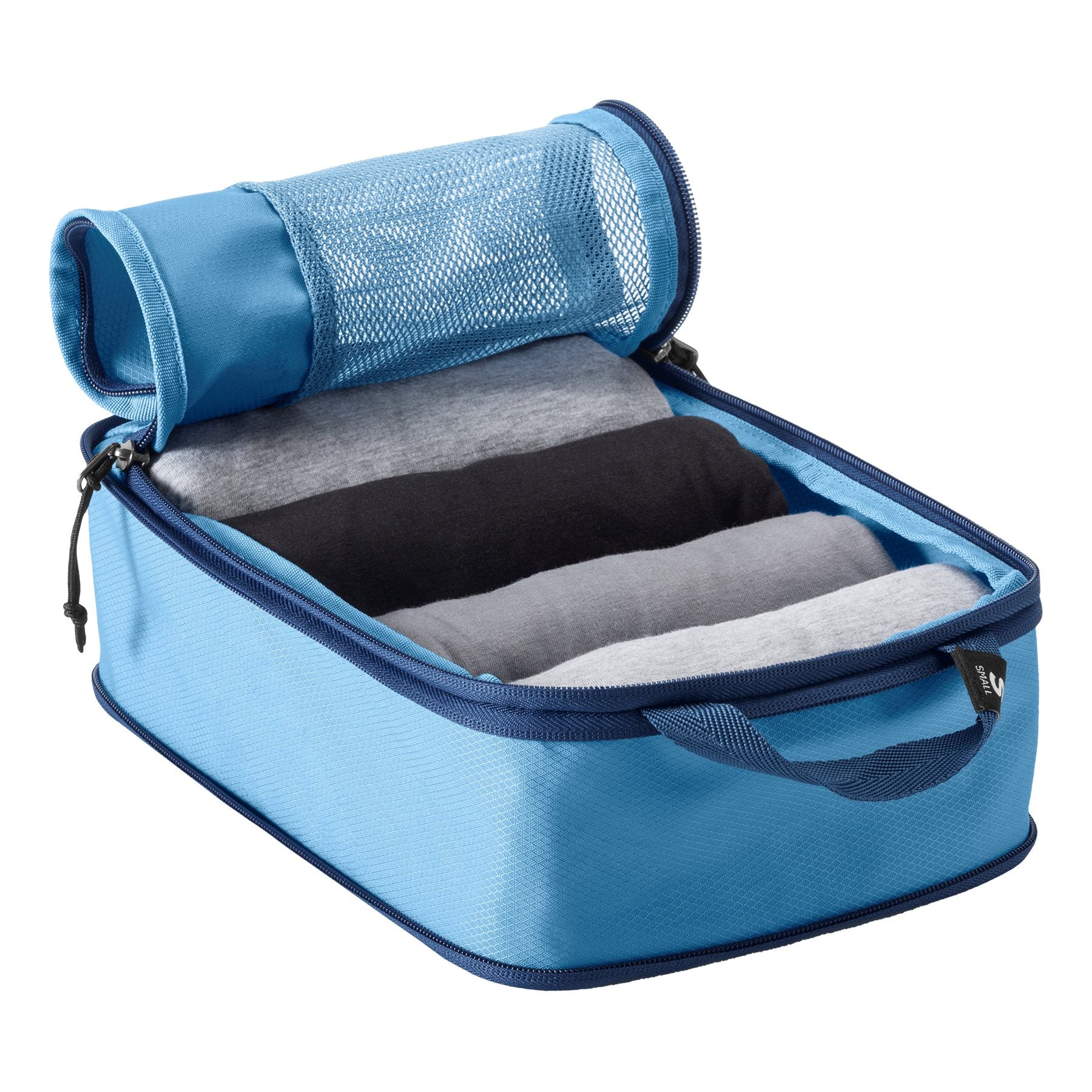 Eagle Creek Pack-It Reveal Compression Cube Set - 11L - Blue Dawn Bagage Organizer - Reisartikelen-nl