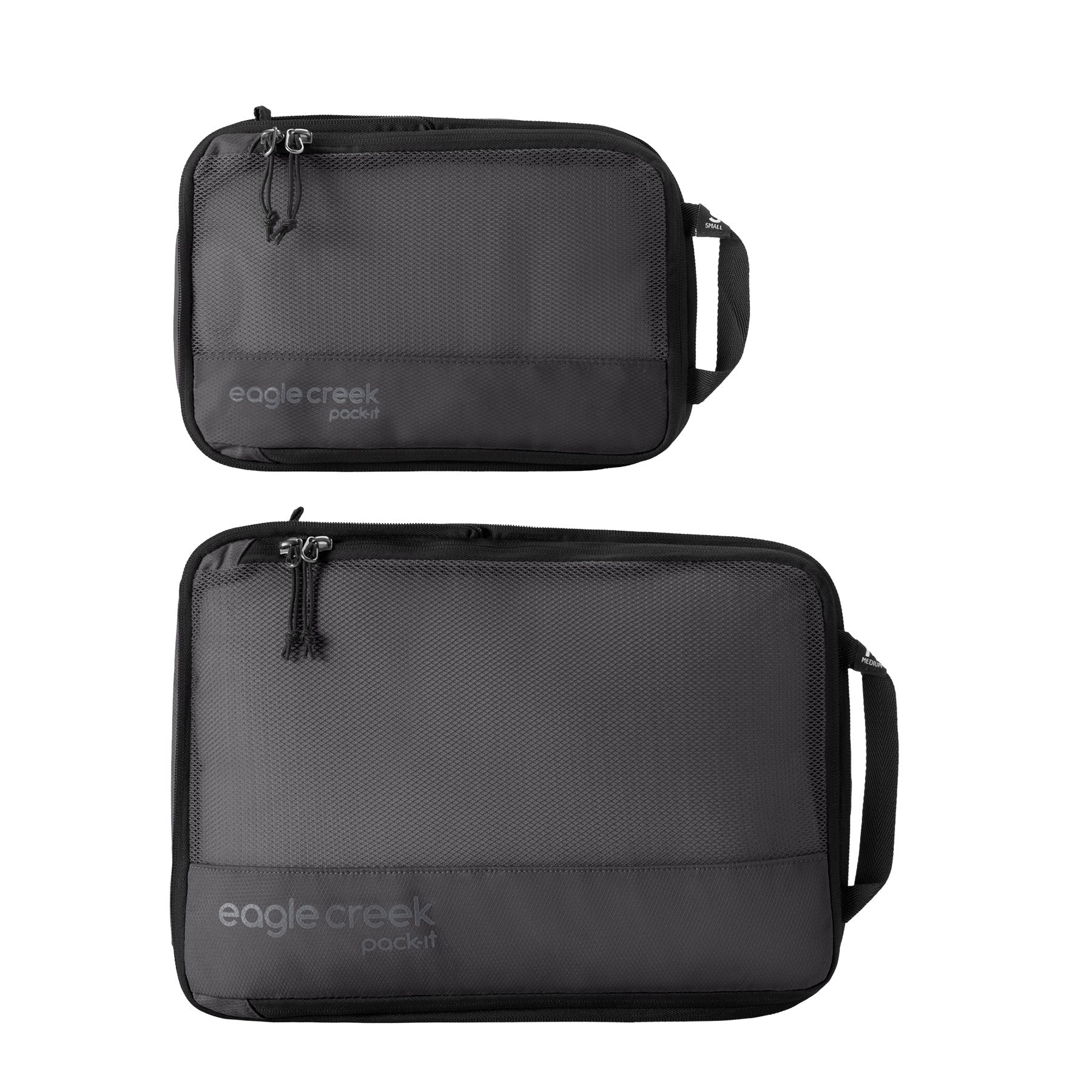 Eagle Creek Pack-It Reveal Compression Cube Set - 11L - Black Bagage Organizer - Reisartikelen-nl