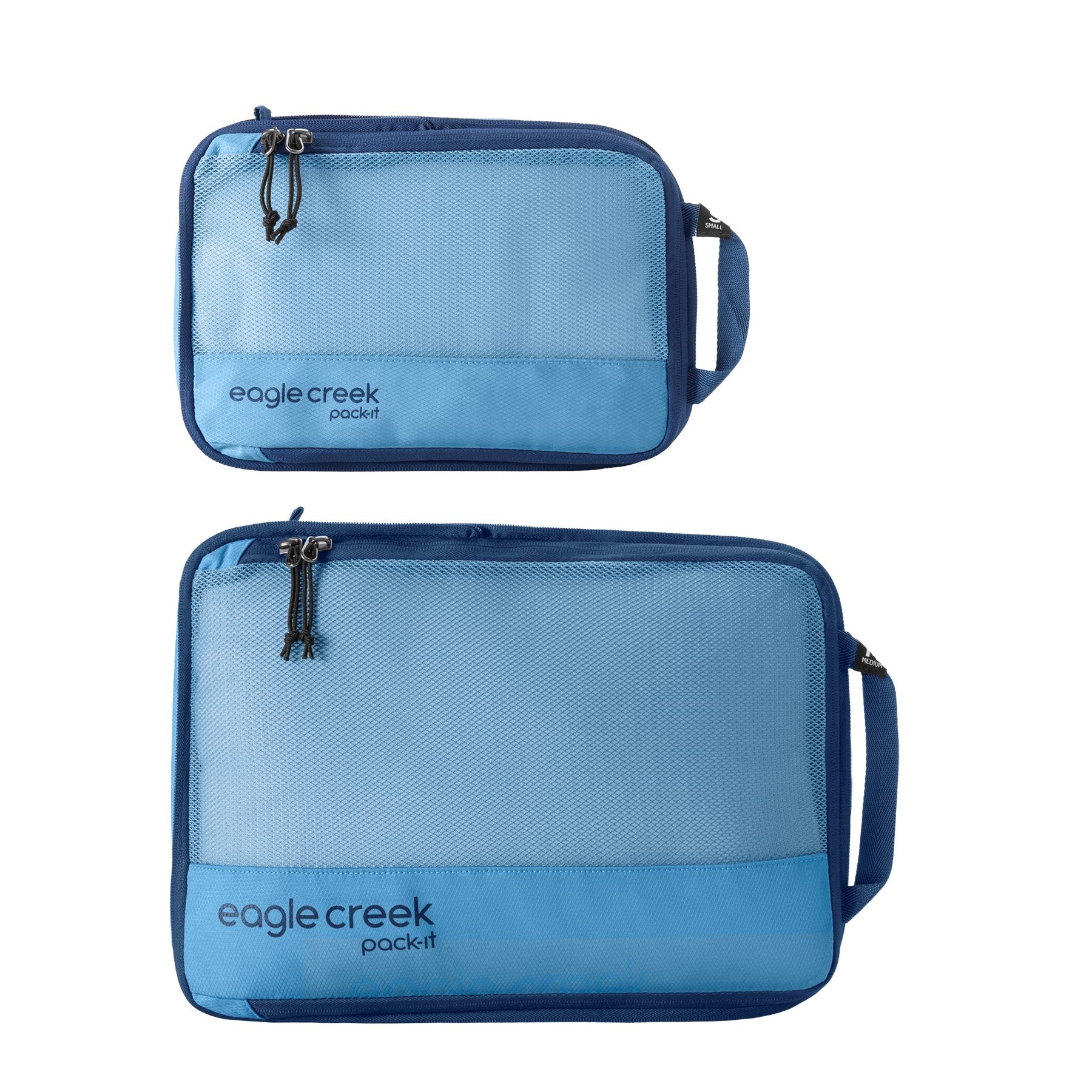 Eagle Creek Pack-It Reveal Compression Cube Set - 11L - Blue Dawn Bagage Organizer - Reisartikelen-nl