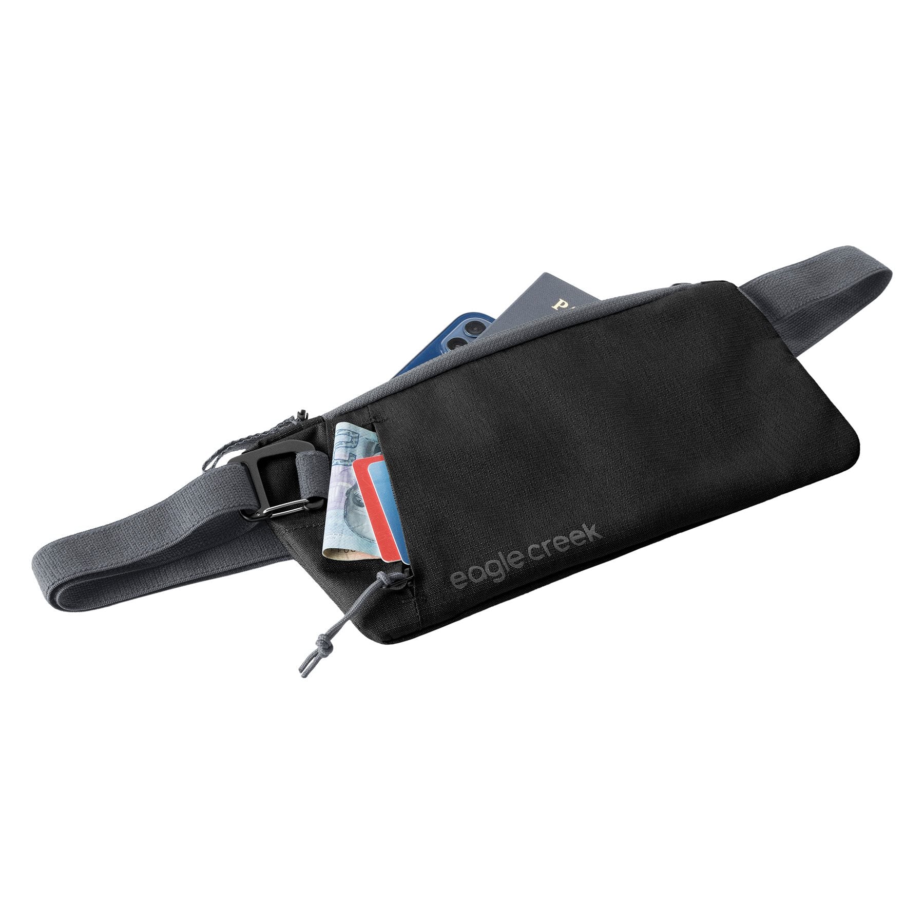 Eagle Stash Sling Bag - RFID - Black Reisportemonnee - Reisartikelen-nl