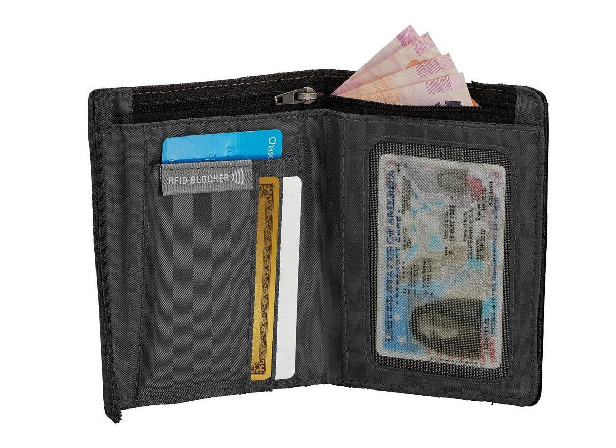 Eagle Creek RFID International Wallet - Black Reisportemonnee - Reisartikelen-nl