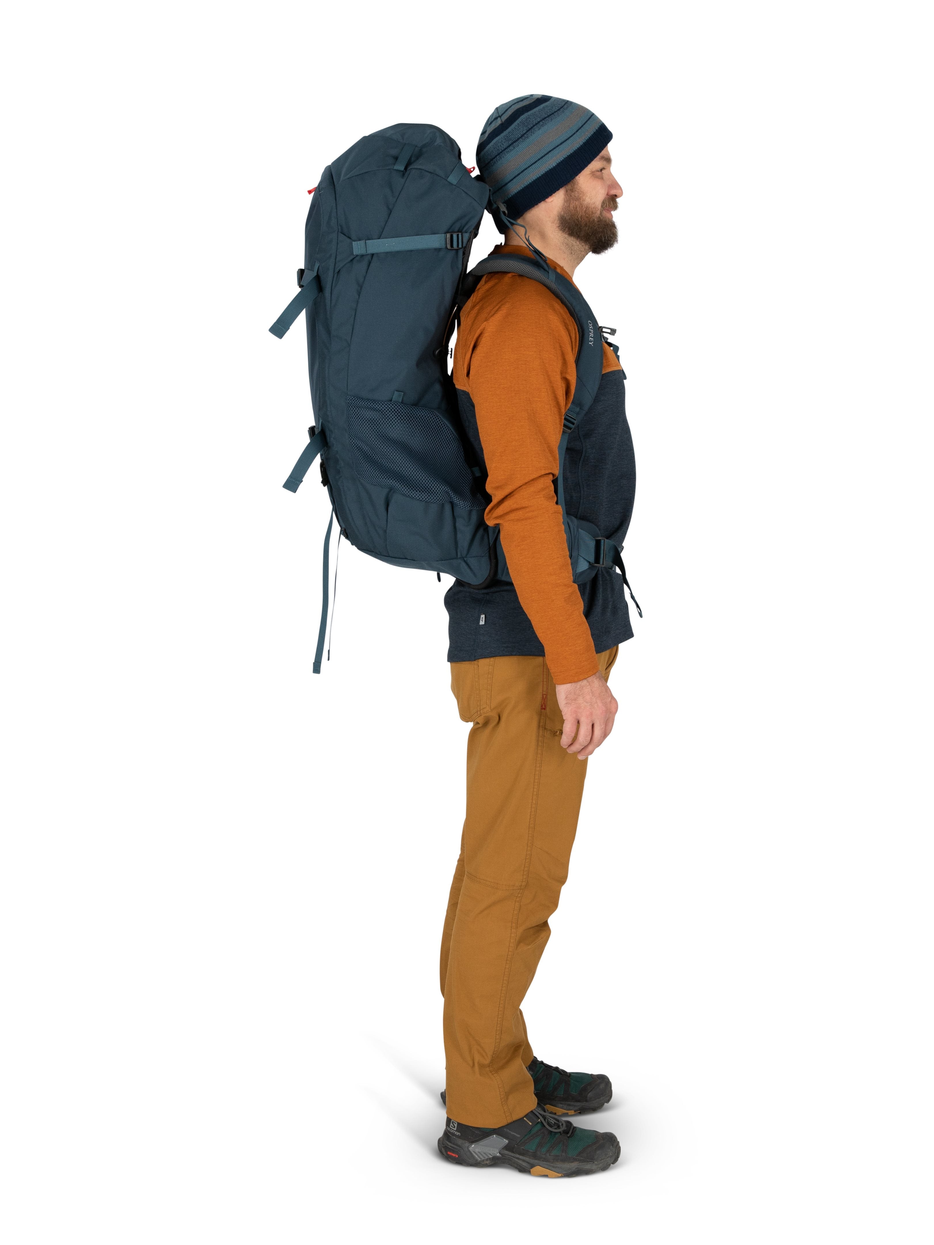 Osprey Farpoint Trek - 55L - Muted Space Blue Rugzak - Reisartikelen-nl